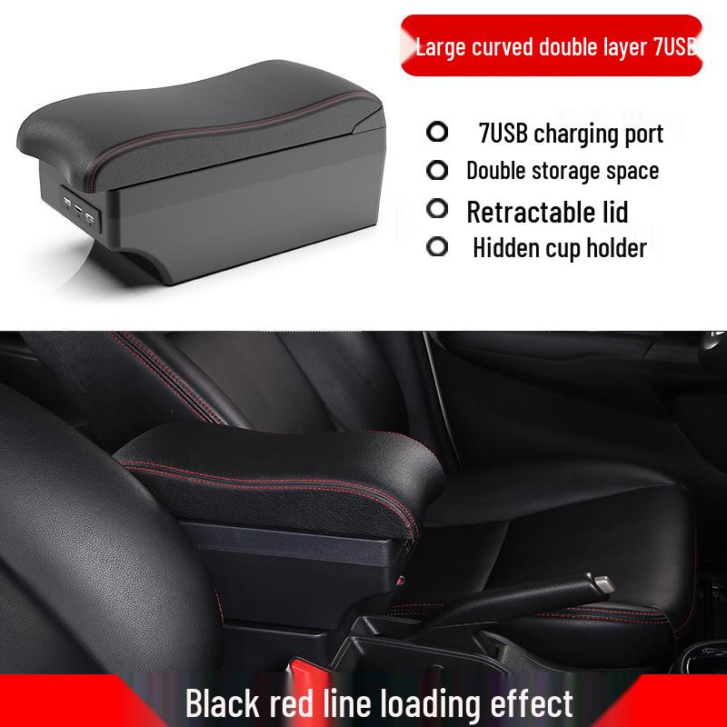 Daihatsu Sirion Overseas Center Console Armrest Storage Box