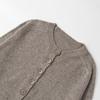 European and American style, new women's clothing, fashionable, versatile, simple button-knitted jacket for cross-border foreign trade