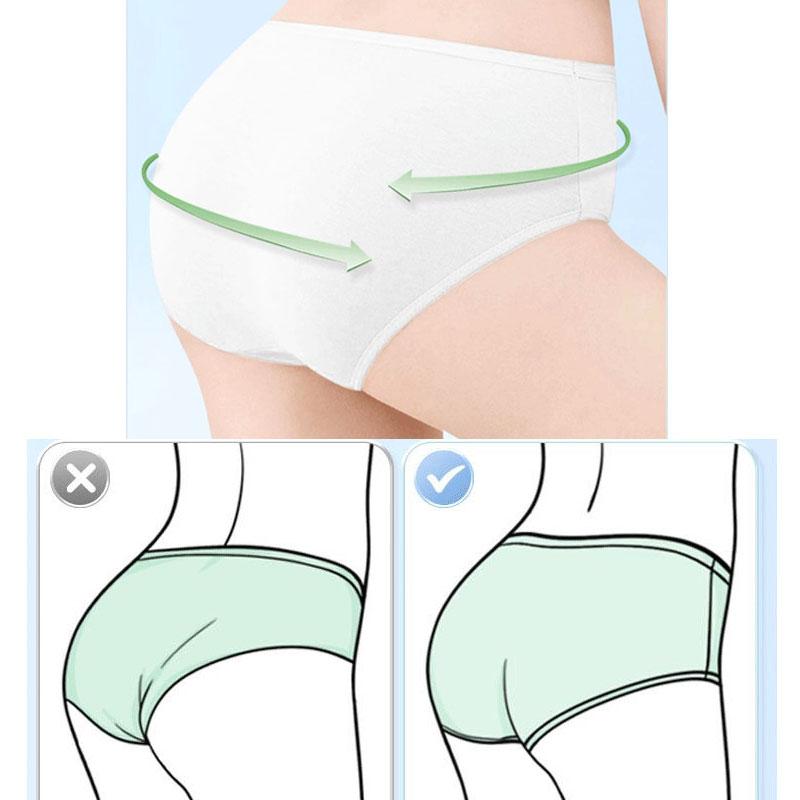 5 Pcs/Set M-3XL Women's Disposable Underwear Cotton Panty Maternity Panty Underwear Sterilized Lingerie