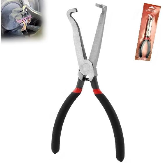Electrical Disconnect Pliers Connector Hose Pliers Electrical Hose Removal Pliers Fuel Line Disconnect Tool Set(3PCS) 1* straight