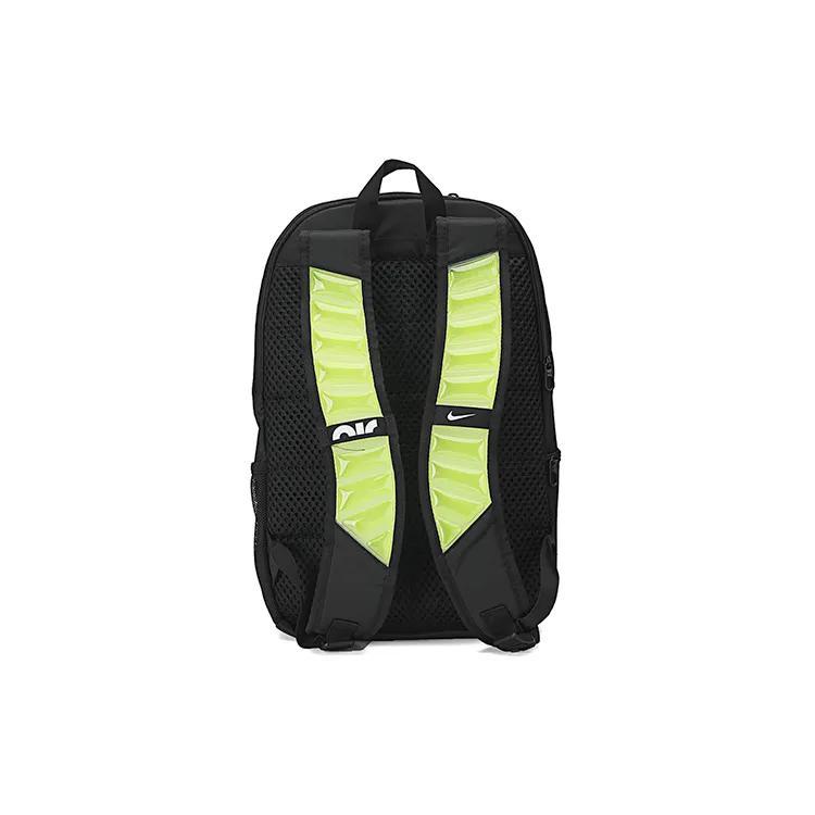 Nike Polyamide Backpack Regular Unisex Black / Neon Green (Unisex) Backpacks DA2279 010