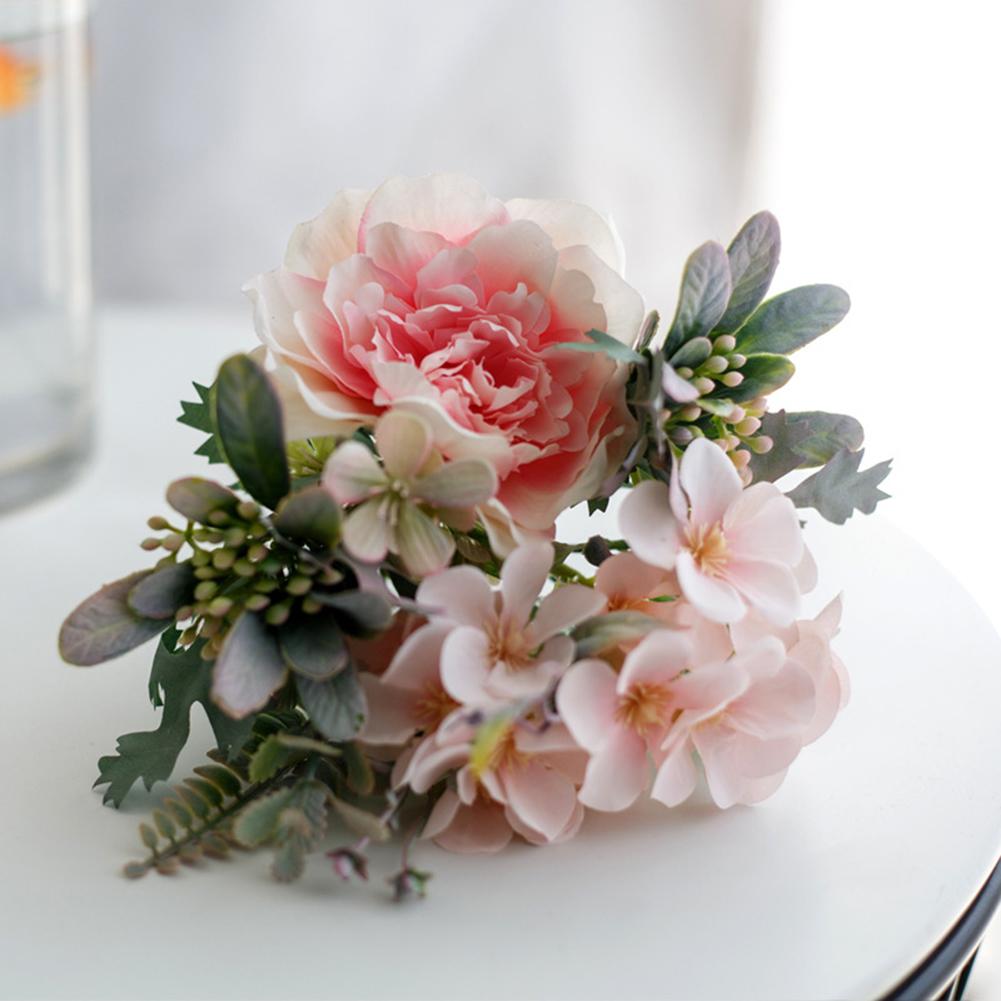 Artificial Rose Bouquet For Wedding Household Decoratiove Ornaments Photographic Props