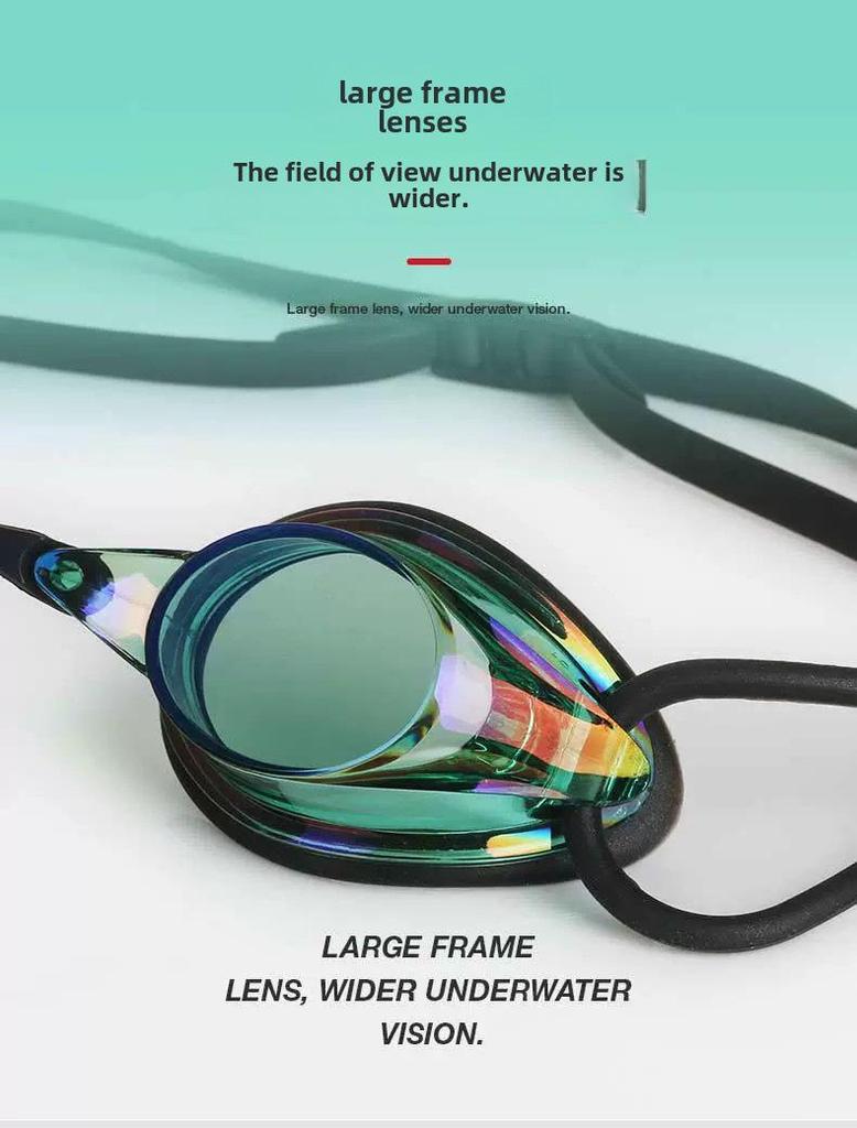 High-Definition Waterproof & Fog-Proof Unisex Racing Swimming Goggles - Professional Dive Gear