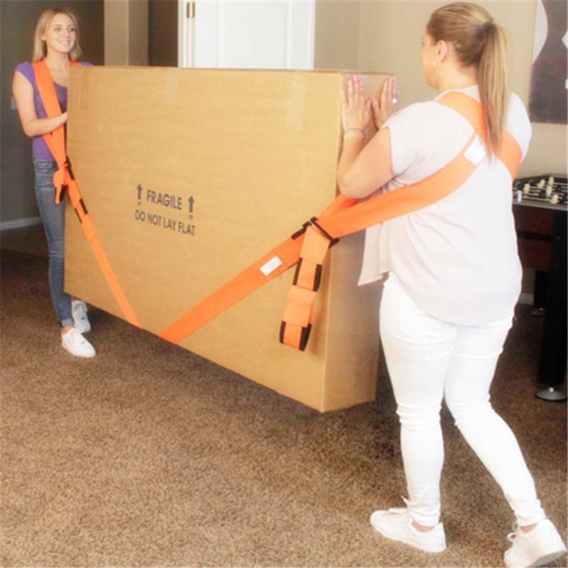 Pas transportowy z podkładką na ramię do transportu mebli domowych