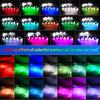 Led Star Roof Starlight Headliner Fiber Optic Lamp APP Voice 16W Twinkle Starry Sky RGB Car Star Ceiling Light Remote Control
