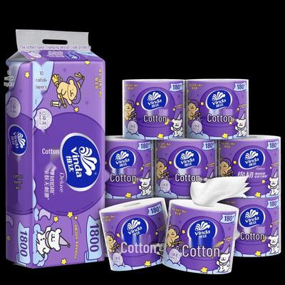 Cotton-Tough 4-Ply Embossed Toilet Paper