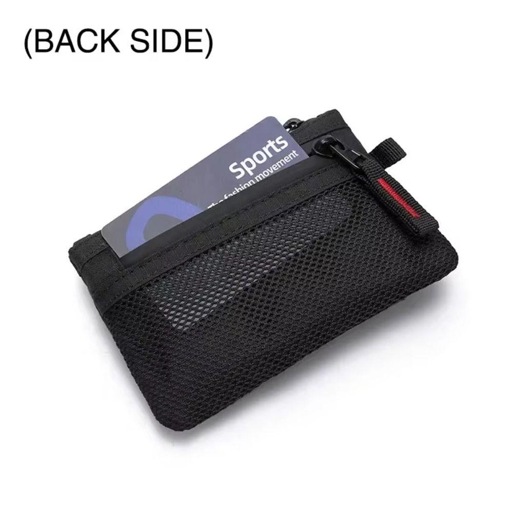 Anti-Theft RFID Credit Card Holder Multifunction Nylon Coin Purse Men's Wallet Travel Accessories