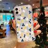 Fresh Summer Fruit Style Floral Pattern Clear Phone Case for IPhone 17 16 15 14 13 12 11 Pro Max Air 15 Plus XS X XR Soft Cover