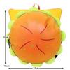 1 Stück Interessanter Cartoon Mehrschichtiger Hamburger Rucksack Große Kapazität Outdoor Reise Lässiger Rucksack
