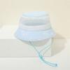 Baby Bucket Hat 50cm 1-3 Years Summer Thin Mesh Breathable Kids Sun Hat Toddler Boy Girl Cap Beach UV Protection Korean Style
