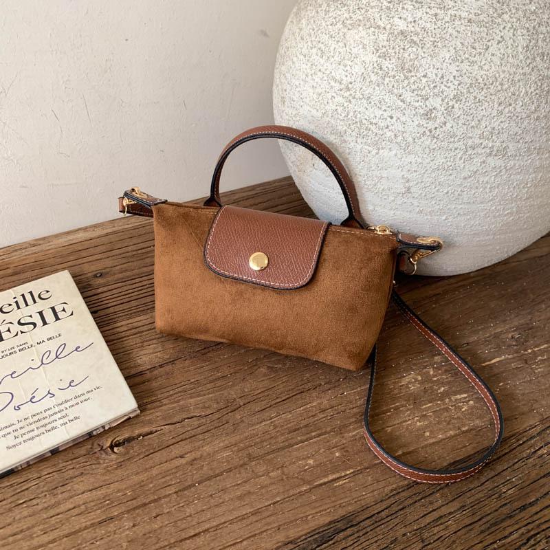 2025 Women's Crossbody Bag: Lightweight Suede Shoulder and Handbag