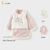 TONGTAI Girls' Padded New Year Vest Dress Set