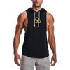 Under Armour Project Casual Training Loose Sports Hooded Vest Men Vests Black 1367117-001