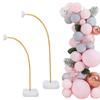 Free Bending Balloon Arch Stand Frame Half Arch Balloon Stand with Base Kit for Wedding Birthday Party Baby Showers Decorations