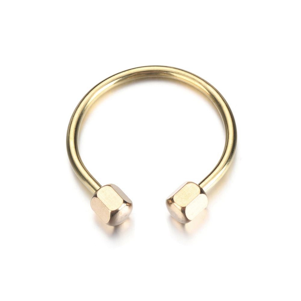 

Portable Whistle Ruler DIY Craft Tools Jewelry Accessories Brass Keychain Pendant Key Ring 6