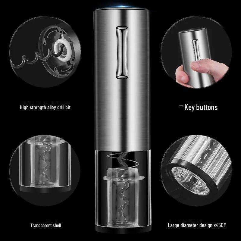 Fully Automatic Electric Wine Bottle Opener with Gift Box