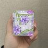 Cute Lily Flower Print Earphone Case for Apple AirPods 4 1 2 Pro2 Pro Bluetooth Headphone Cover Protective Soft TPU Cover Cases