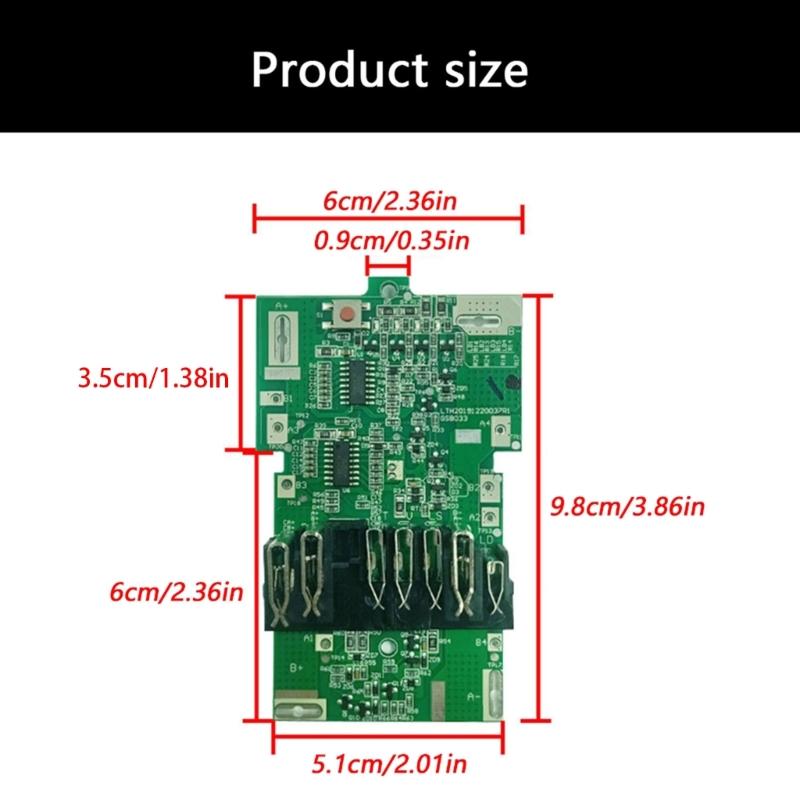 High Efficiency Heat Dissipation PCB Circuit Protections Board for HIKOKI 36V 18V Battery Extended Use in Power Tool