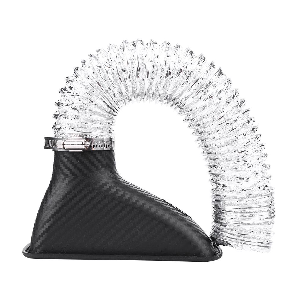 Carbon Fiber Universal Car Turbo Turbine Inlet Pipe Air Funnel