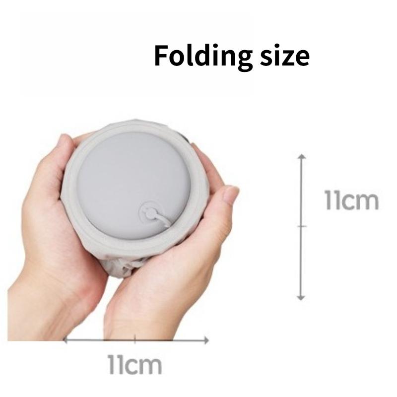 Inflatable U-shaped Pillow Press Portable Travel Neck Protection Pillow Raised Back Neck 360 ° Surround Support Ergonomic Design Neck Pillow