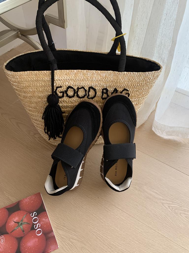 Velcro Mary Jane Shoes 2025 Spring and Summer New Plume Air German Training Shoes 2.5cm Platform Fashion Casual Shoes
