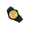 CASIO YOUTH series-disc three-hand simple business versatile unisex classic pointer gold plate waterproof Quartz resin strap women's watch MQ-76-9ALDF
