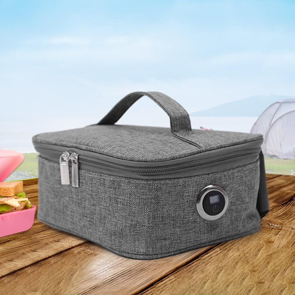 USB Rechargeable Waterproof Electric Lunch Bag Food Heater Warmer Portable Lunch Warmer 3 Heat Levels Electric Thermal Lunch Bag