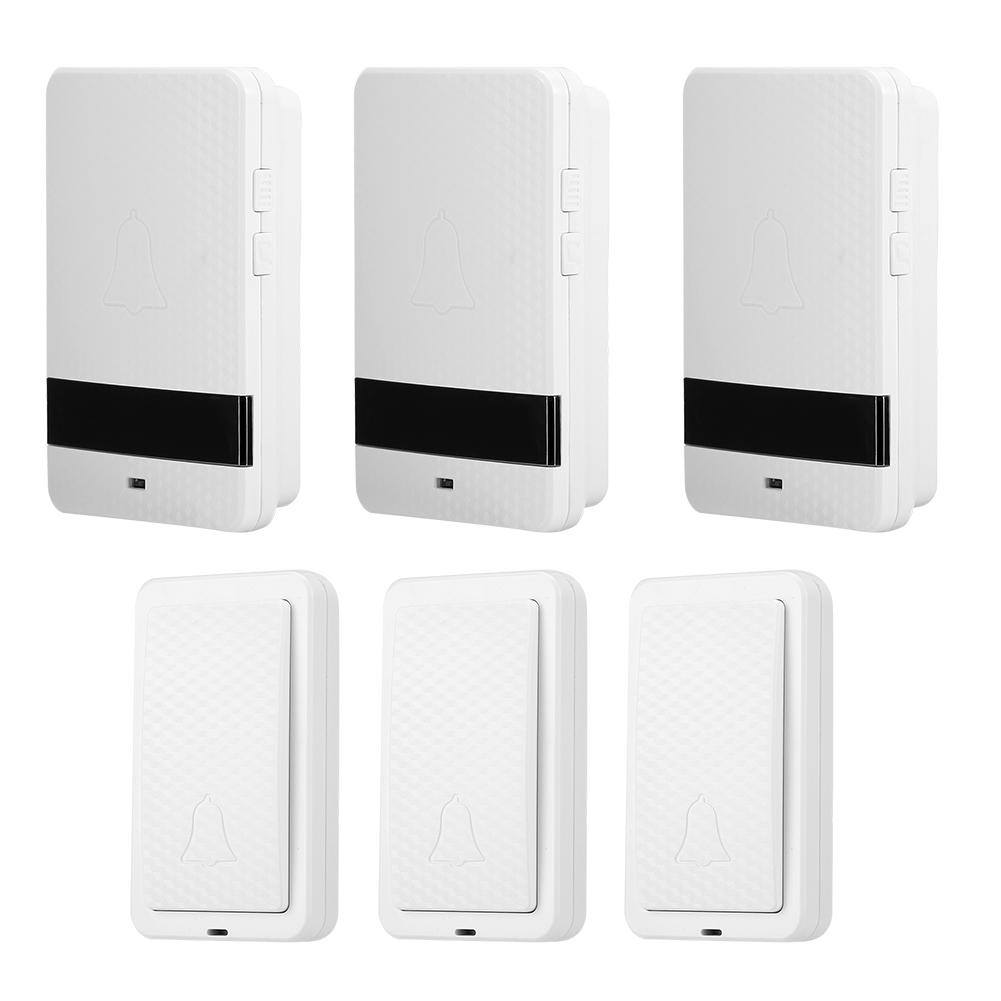 Self Powered Battery Free IP68 28 Chime Wireless Security Doorbell(Model A )