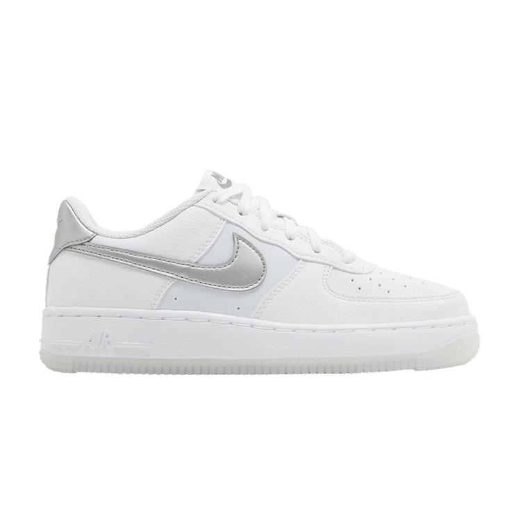Nike Air Force 1 GS White Football Grey 36