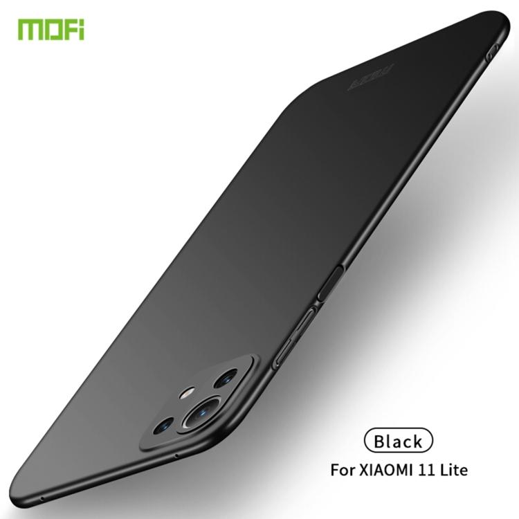 

Для Xiaomi Mi 11 Lite MOFI Матовый PC Ультратонкий Жесткий Чехол(Розовое золото) For Xiaomi Mi 11 Lite
