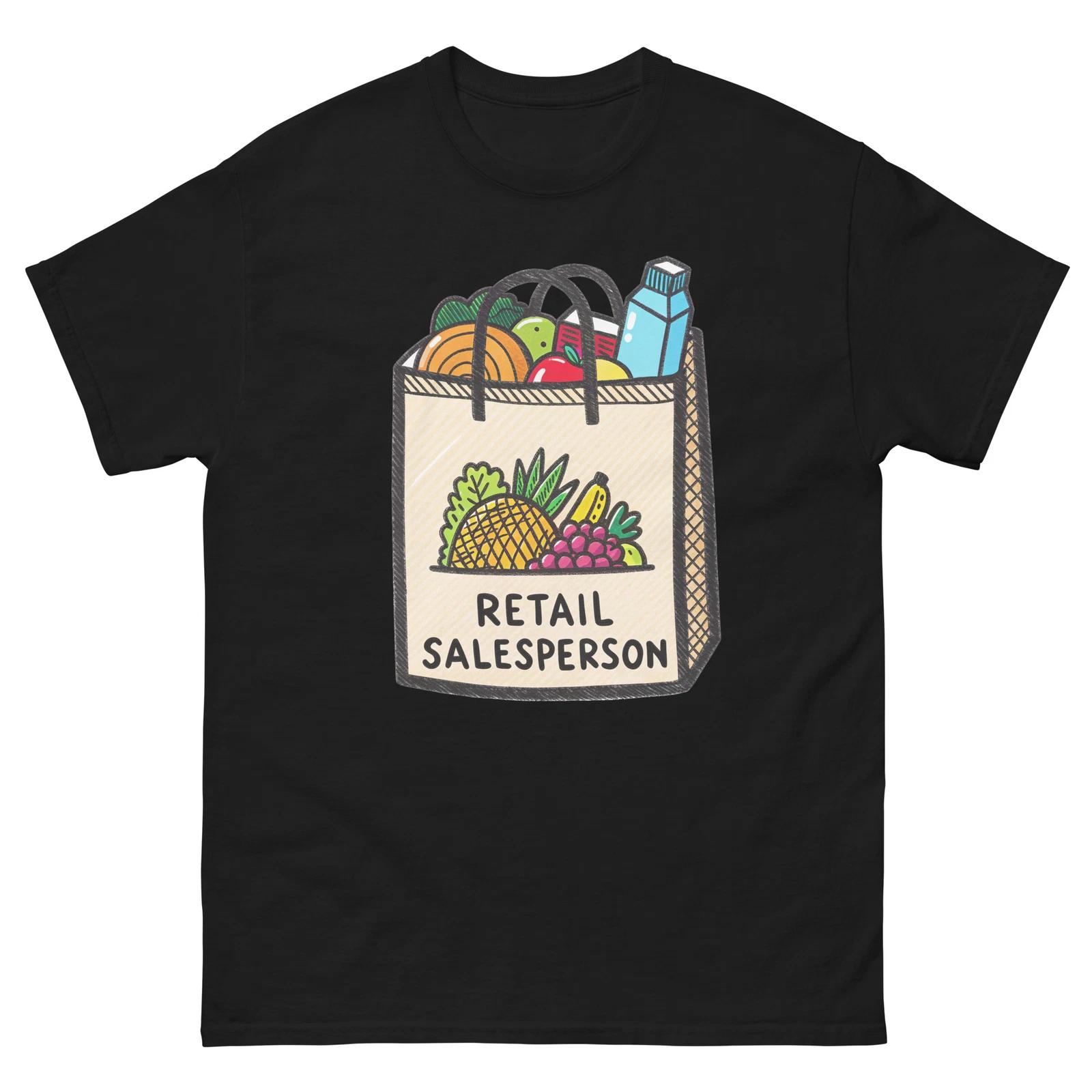 Retail Salesperson Occupation Job Professional T-Shirt M