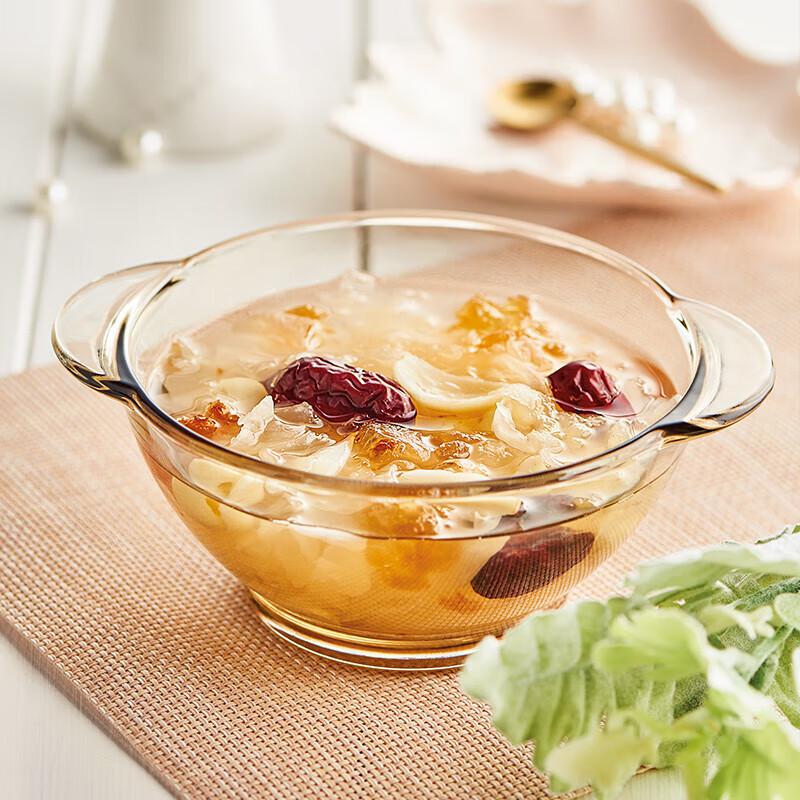 VISIONS Pyrex Shiny 2-Piece Glass Bowl Set