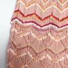 [Used] MISSONI red beige knit dress [b42-22]