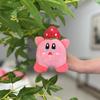 Plush Kirby Keychain Stuffed Toy Cartoon Doll Birthday Gift Schoolbag Pendant
