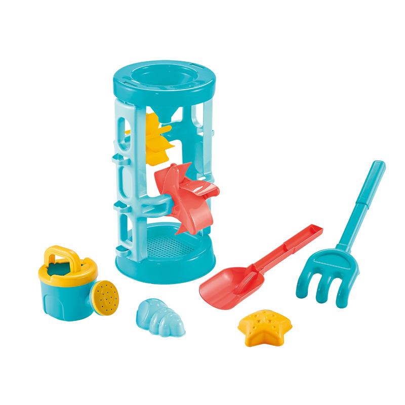 Jianxiong Beach and Water Play Set: Shovels, Sand Digging Tools, Car, and Bucket for Outdoor/Indoor Use