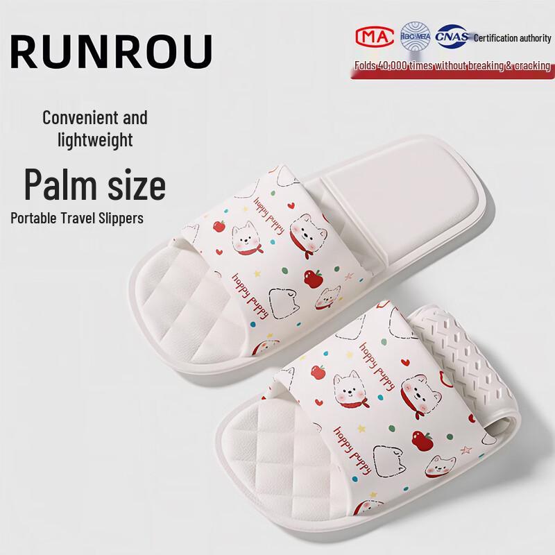 Foldable Travel Slippers L