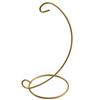 Ornament Hanging Display Stand Iron Stand L Shape Metal Decoration Golden