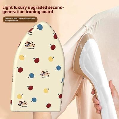 1Pc Mini Ironing Board With Finger Loop Anti-scald Heat Resistant Ironing Gloves Handheld Ironing Table Rack For Home Travel