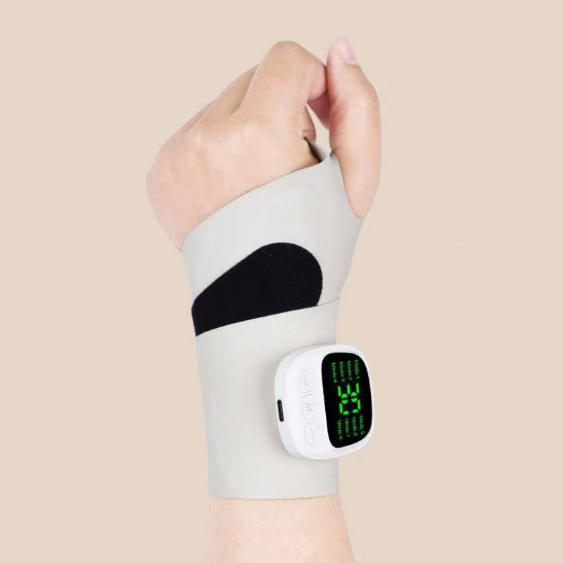 

Tendon Sheath Massage Wrist Strap Wrists Sprain Hand Massager Adjustable Motion Massager Wrist Support бежевый