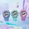 CASIO Quartz Movement Resin Strap Watch Women's Watch Gray Dial GMA-S110VW-4APR
