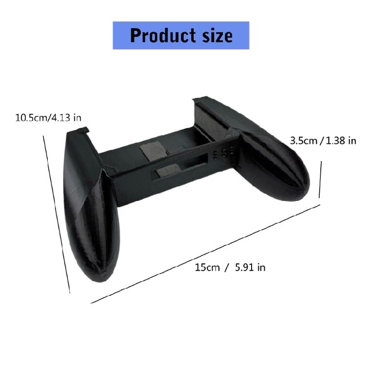 Controller Grip Add On for RG353V RG353VS Enhances Game Device Protections Anti Fatigue Design Without Tools Required