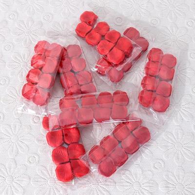 Pack of 1000 Artificial Rose Petals for Wedding and Room Décor