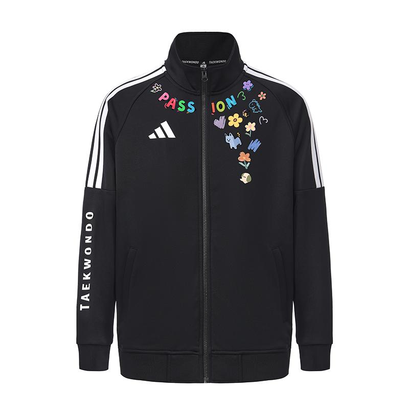 

Adidas Customizable Clothing Personalized Print Classic Three Stripes Casual Sports Comfortable Versatile Jacket Unisex Jacket C5-TR30JR1TK-PASSION 2XL