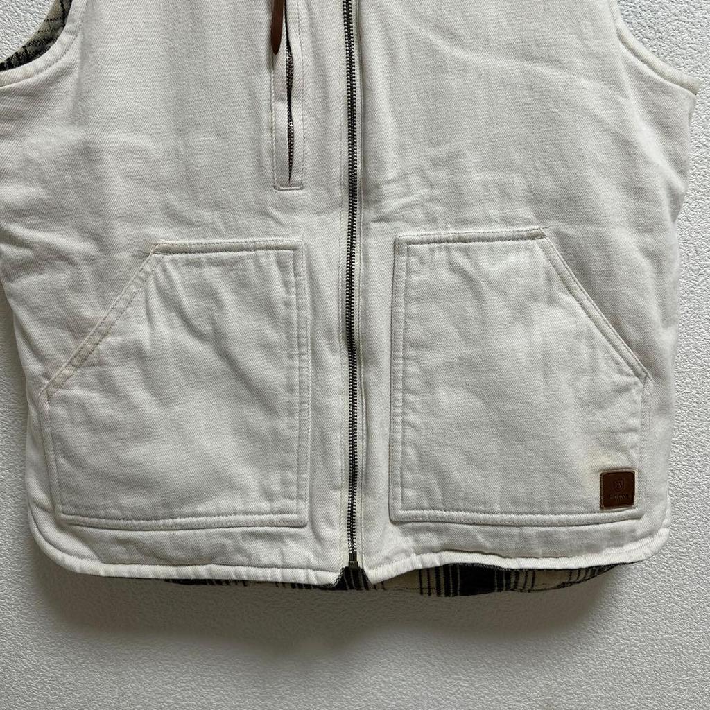 Used Brixton ABRAHAM REVERSIBLE VEST Reversible