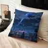 M-Makoto Anime S-Shinkai Cushion Cover Decorative Pillow Sofa Home Decor Case Pillow Cases
