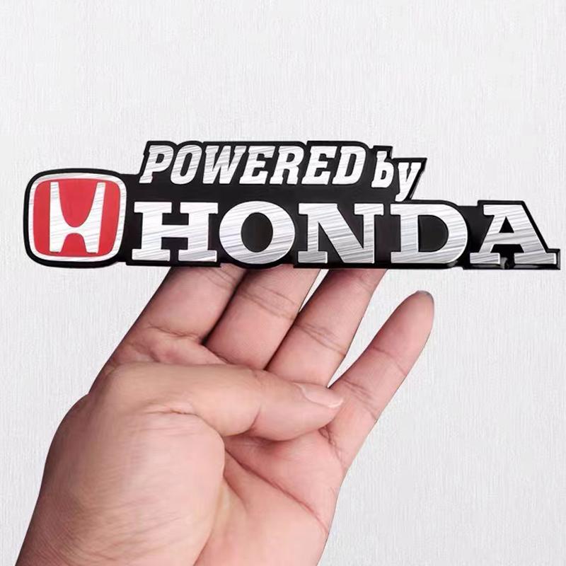 3D Metal Car Styling Side Body Badge Emblem Decal Car Logo Sticker for Mugen Power Honda Civic Accord CRV Hrv Jazz Accessories OC3