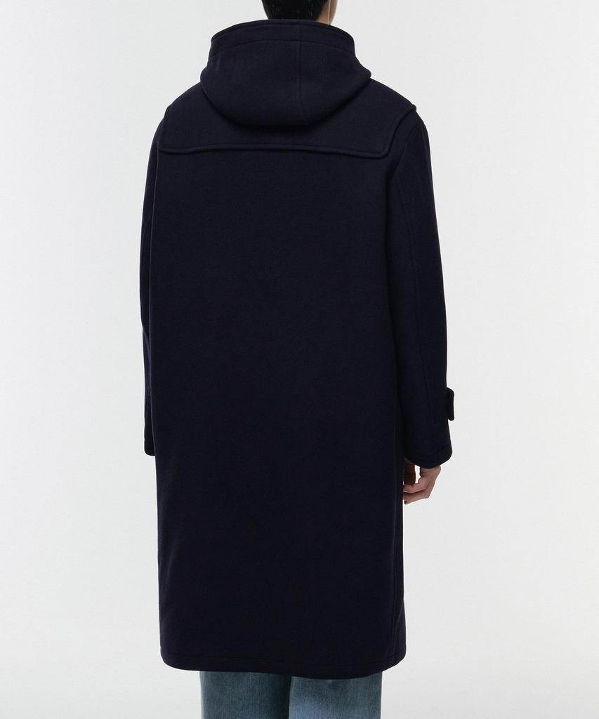 Musinsa Standard Wool Blend Oversized Duffle Coat [Navy]
