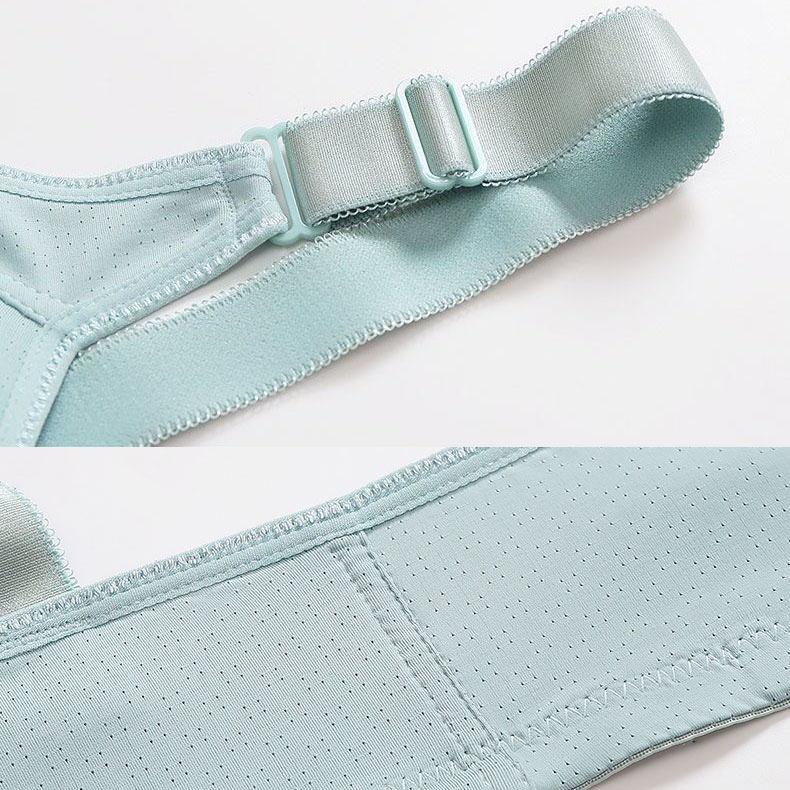 Front Closure Bra Women Gather Plus Size Thin Underwear Without Steel Ring Push Up Bralette Sexy Invisible Sensual Lingerie