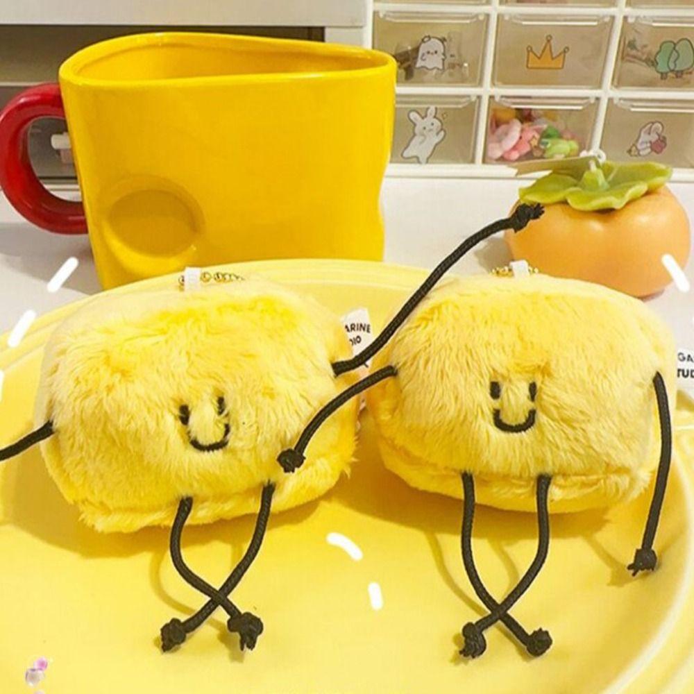 

Toys Butter Plush Keychain Plush Stuffed Butterman Pendant Cartoon Margarine Doll Birthday Gift