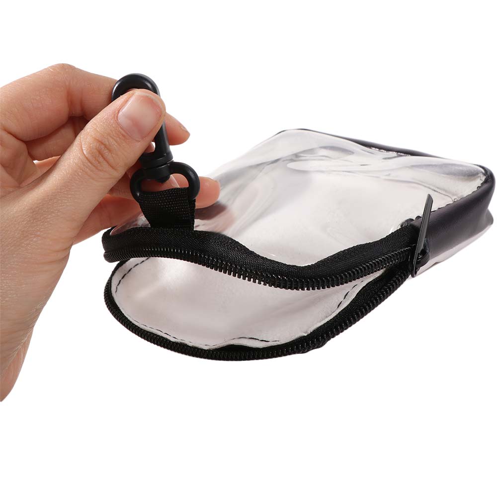 With Hook Dog Treat Bag Zipper Closure Dog Print Portable Pet Snack Pouch Multi-functional Leak-proof Puppy Pet Training Bag